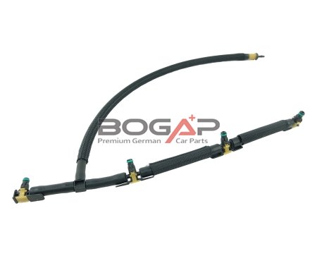 MOTOR-ENJEKTÖR GERİ DÖNÜŞ HORTUMU BOGAP Premium / A4-A5-A6-Q5 2.0 TDI CGLC-CJCA /