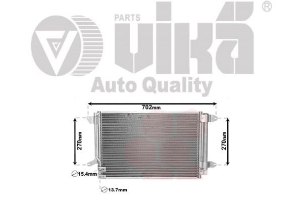 KLİMA-RADYATÖR VIKA / JETTA 2015 --> /
