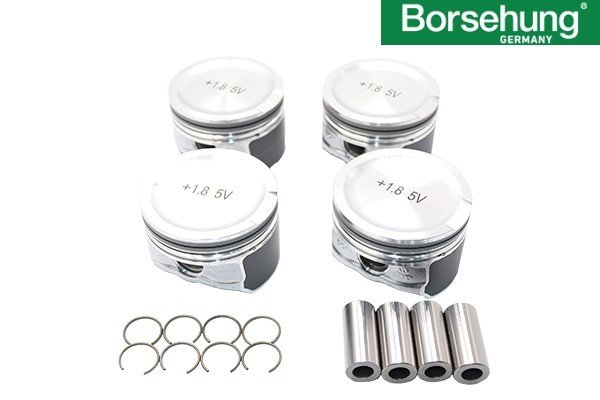 MOTOR-PİSTON+SEGMAN STD 81.00 MM ( 4 ADET ) BORSEHUNG Germany / PA-A4-SUP 1.8 T AWT-AVJ 00-05 /