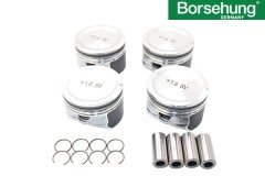 MOTOR-PİSTON+SEGMAN STD 81.00 MM ( 4 ADET ) BORSEHUNG Germany / PA-A4-SUP 1.8 T AWT-AVJ 00-05 /