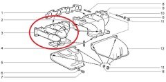 MOTOR-MANİFOLT EGSOZ 16V VEGA (51),ENJ.SAMARA