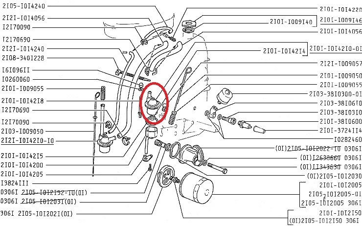 MOTOR-YAĞ HAVA TAHLİYE DİRSEĞİ 2101, 03, 04, 05 LADA (47)