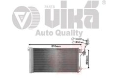KLİMA-RADYATÖR VIKA / T5 1.9-2.5 TDI AXB-AXC-AXD-AXE 04-10 /