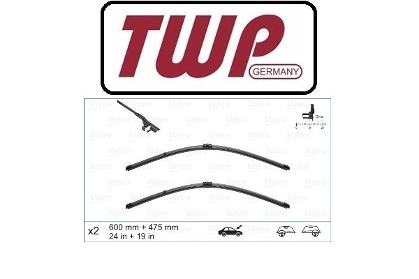 SİLECEK-SÜPÜRGESİ SOL VE SAĞ ( Set ) TWP_Germany / GOLF 04-07 /