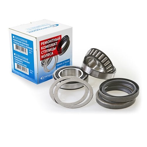 RULMAN-AKS ÖN TKM. (RULMAN 2 Adet+KEÇE 2 Adet+SOMUN+PUL 2 Adet) AVTOSTANDART / NİVA (49) /