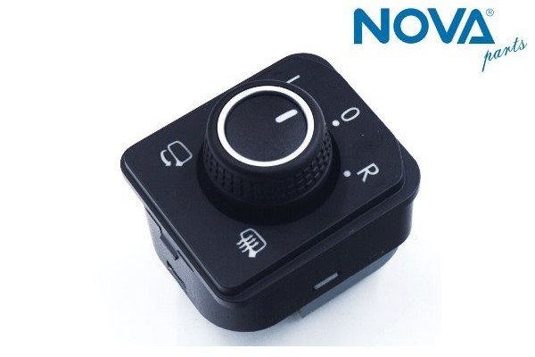 ELEK-DÜĞME AYNA KUMANDA ANAHTARI ( Katlanır Krom ) NOVA / PA-ART-CR-TIG-T8-TOU-T-ROC-TER /